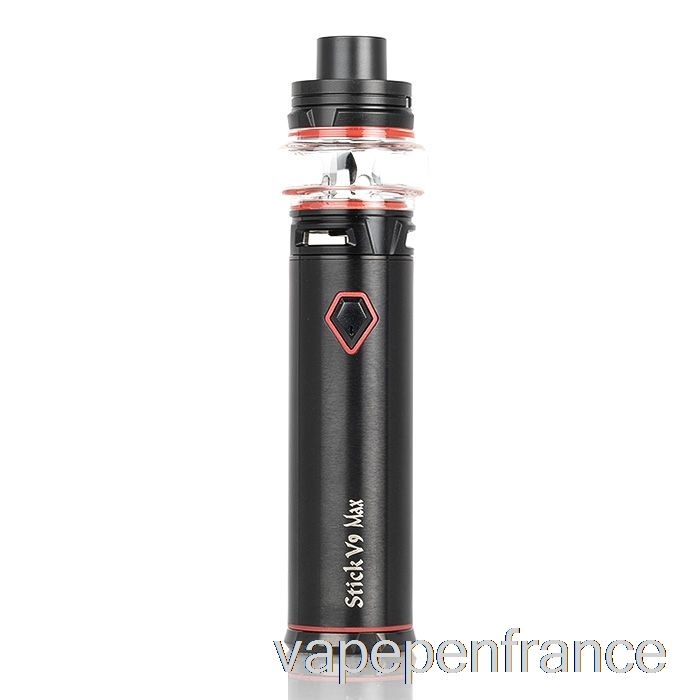 Smok Stick V9 & Stick V9 Max 60w Kit De Démarrage V9 Max - Stylo Vape Plaqué Noir